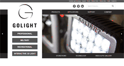 Desktop Screenshot of golight.com